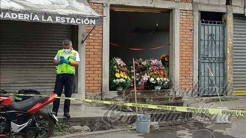 EJECUTAN A COMERCIANTE