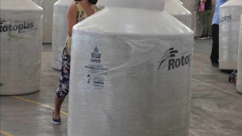 LANZA DIF DE ATOYAC SEGUNDA ETAPA DEL PROGRAMA “ALMACENAMIENTO DE AGUA”