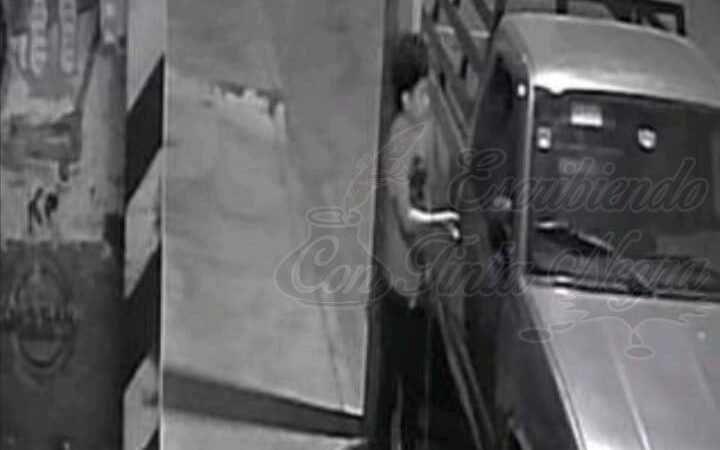 BOLETINAN A PRESUNTO LADRÓN EN HUATUSCO