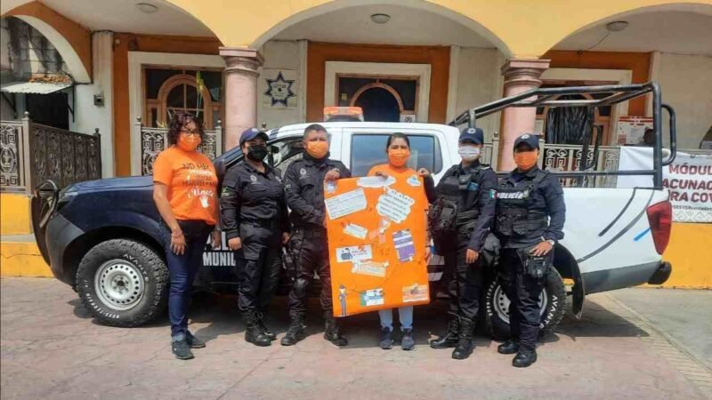 POLICÍA CONCIENTIZA SOBRE LA VIOLENCIA HACIA LA MUJER