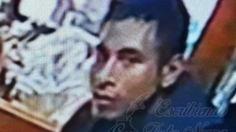 BOLETINAN A PRESUNTO LADRÓN