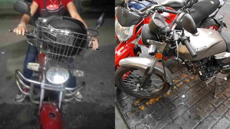 SE ROBAN MOTOCICLETAS EN CÓRDOBA