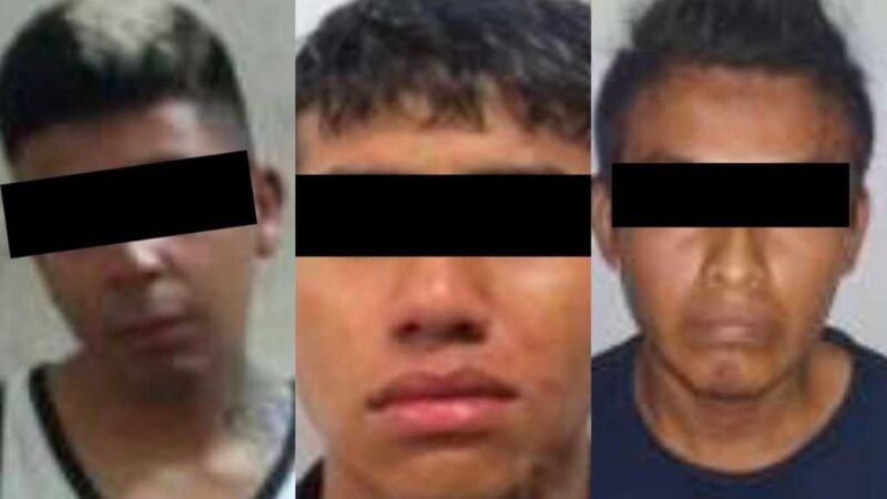 CAPTURAN A TRES NARCO MENUDISTAS