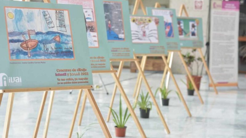 EN EL PALACIO LEGISLATIVO, EXPOSICIÓN DE DIBUJO INFANTIL Y JUVENIL DEL IVAI