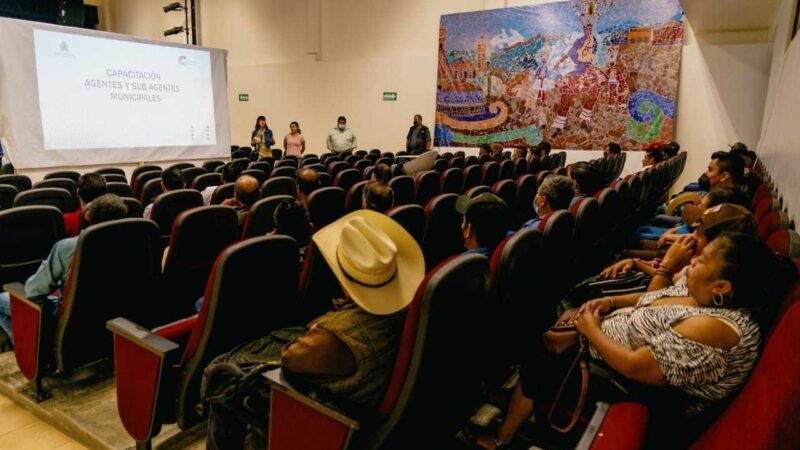 CAPACITAN A AGENTES Y SUB AGENTES MUNICIPALES