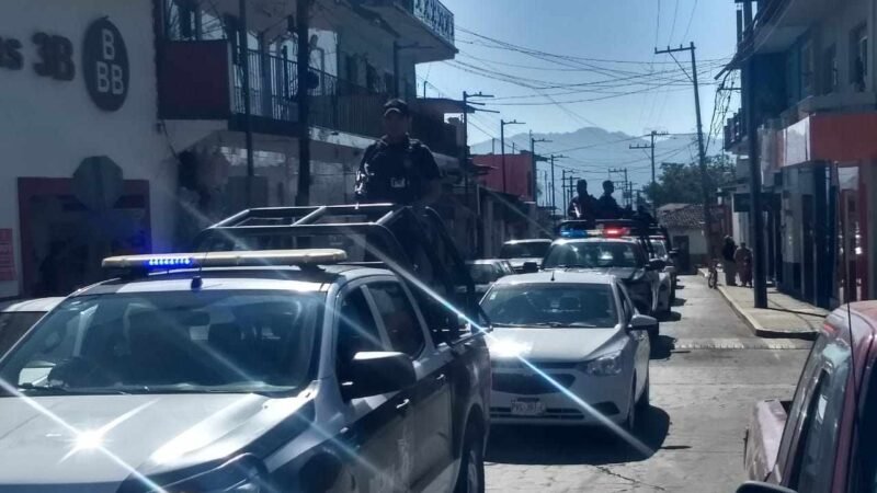 FORTALECEN ESTRATEGIA DE SEGURIDAD EN CHOCAMÁN