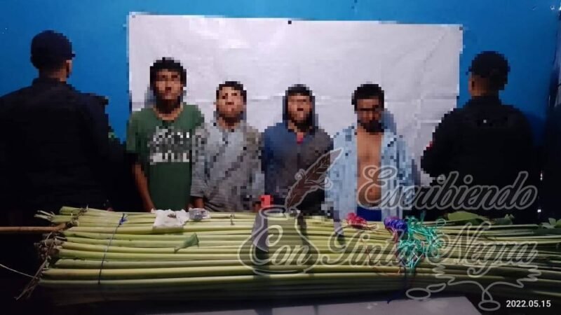 CAPTURAN A LADRONES EN CHOCAMÁN