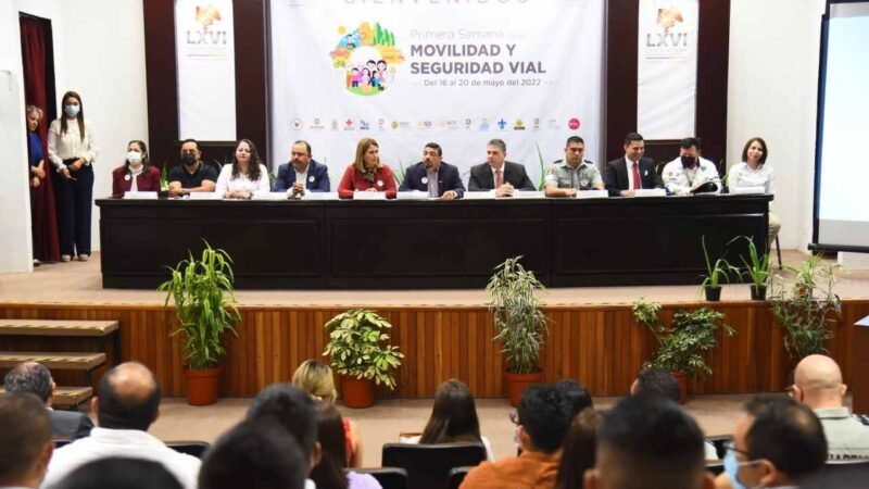 INICIA EN EL CONGRESO DEL ESTADO LA SEMANA DE LA MOVILIDAD Y SEGURIDAD VIAL