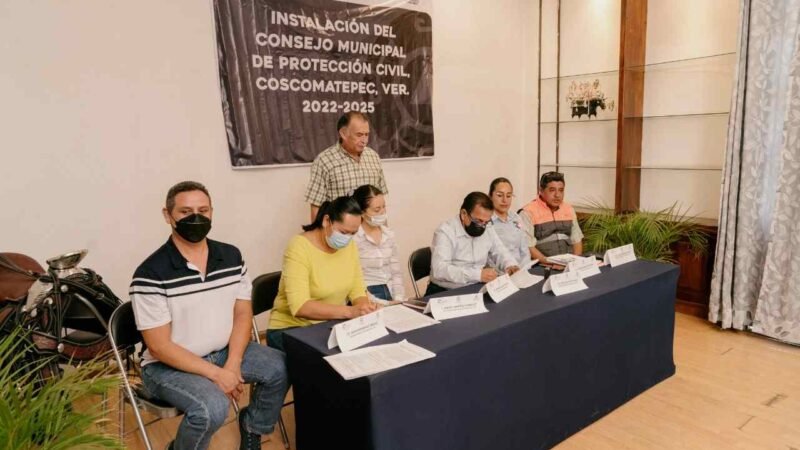 INSTALAN SESIÓN PERMANENTE DE CONSEJO MUNICIPAL DE PROTECCIÓN CIVIL