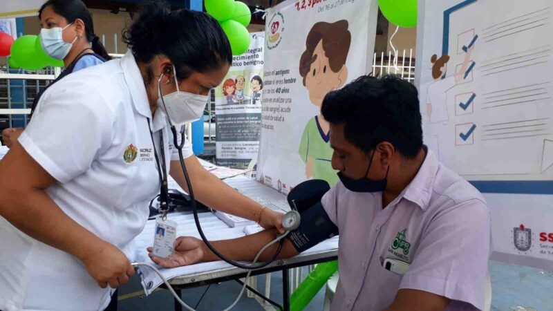 ATIENDEN A MÁS DE 184 PERSONAS EN JORNADA DE SALUD PÚBLICA