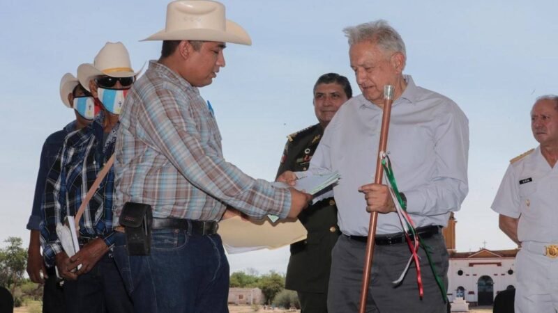 AMLO PROMETE COMPRA DE 30 MIL HECTÁREAS Y MIL 700 MDP PARA PUEBLO YAQUI
