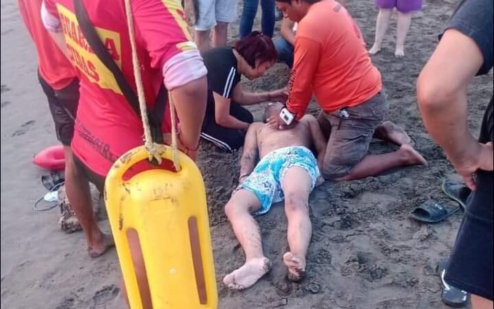 SE AHOGA POBLANO EN PLAYA CASITAS
