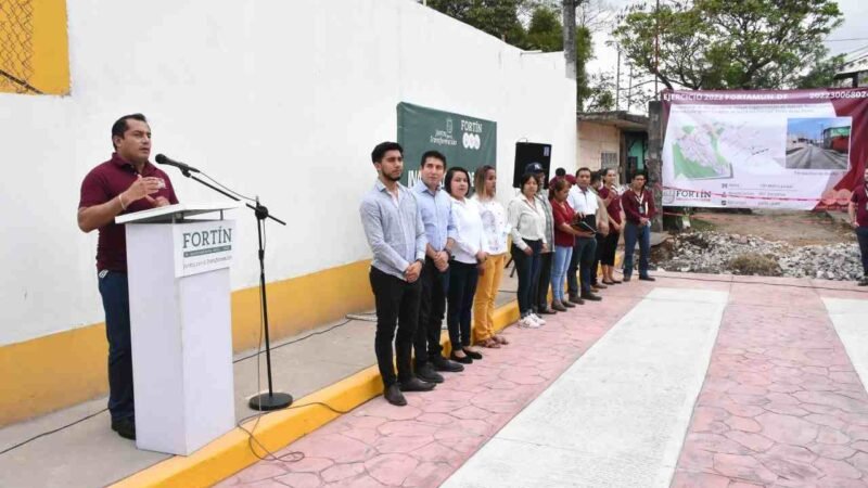 INAUGURA ALCALDE PRIMER OBRA PÚBLICA EN COLONIA SAN JOSÉ