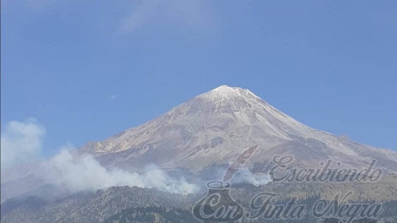 SIN CONTROL, INCENDIO EN EL CITLALTÉPETL