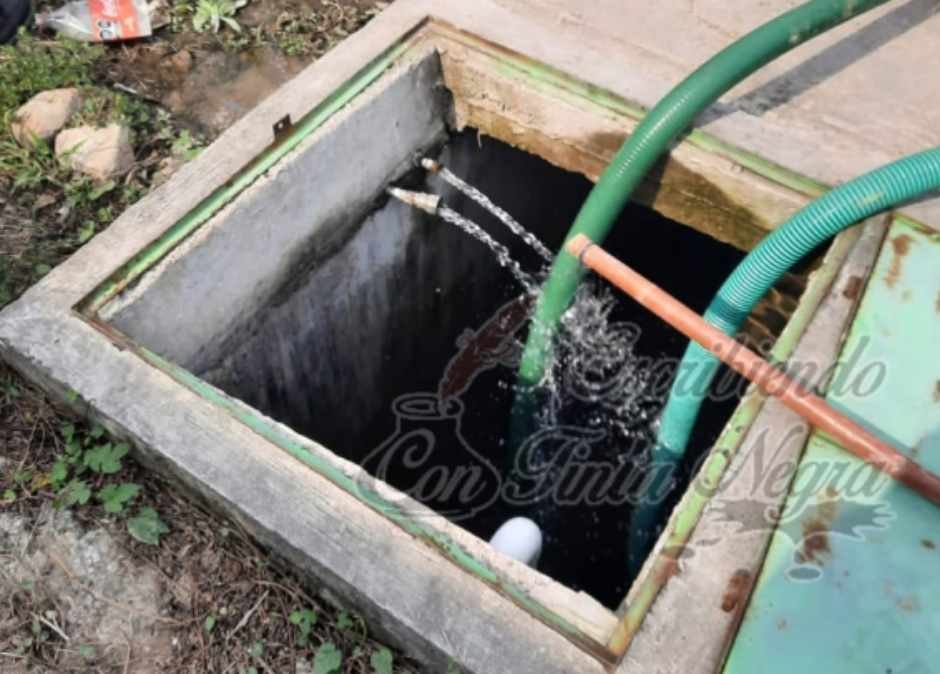 PARTICULAR “ORDEÑÓ” RED DE AGUA Y DEJÓ SIN SERVICIO A DOS COMUNIDADES