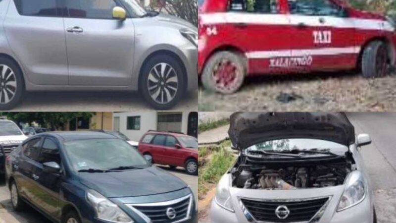 RECUPERA SSP NUEVE VEHICULOS