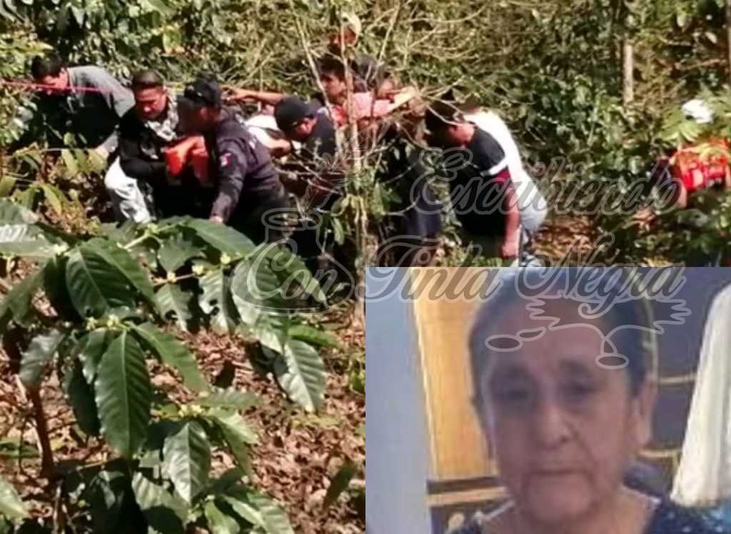 LOCALIZAN EN BARRANCO A DESAPARECIDA DE COMAPA