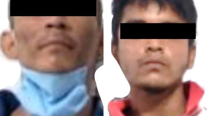 DETIENEN A DOS CON DROGA