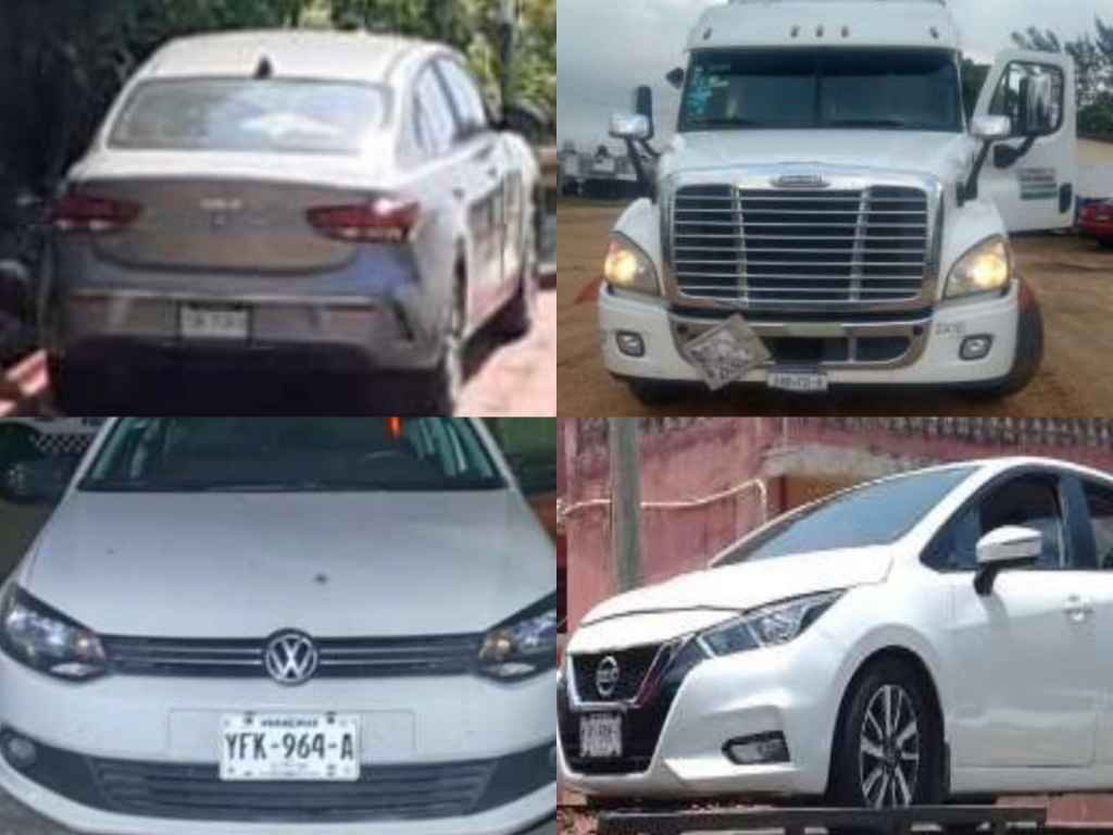 RECUPERA SSP SIETE UNIDADES VEHICULARES CON REPORTE DE ROBO