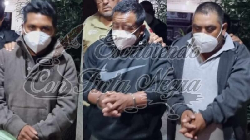 A LA TOMA, LOS ASESINOS DE ESPOSO DE ALCALDESA DE CALCAHUALCO