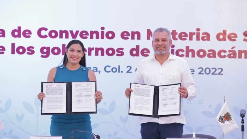 COLIMA Y MICHOACÁN FIRMAN ACUERDO PARA IMPULSAR ACCIONES DE SEGURIDAD