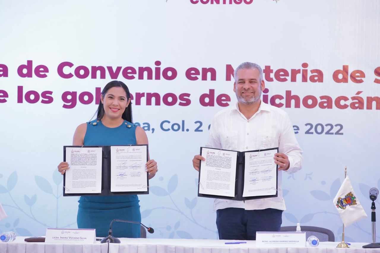 COLIMA Y MICHOACÁN FIRMAN ACUERDO PARA IMPULSAR ACCIONES DE SEGURIDAD