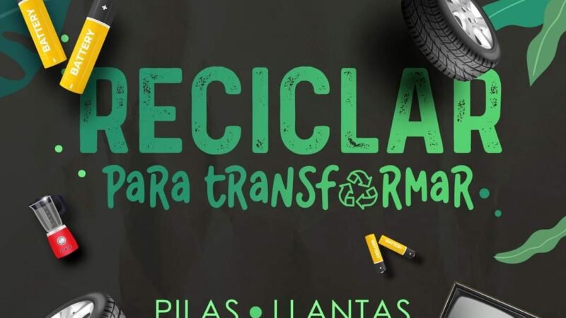PROMUEVE ECOLOGÍA Y MEDIO AMBIENTE CAMPAÑA “RECICLAR PARA TRANSFORMAR”
