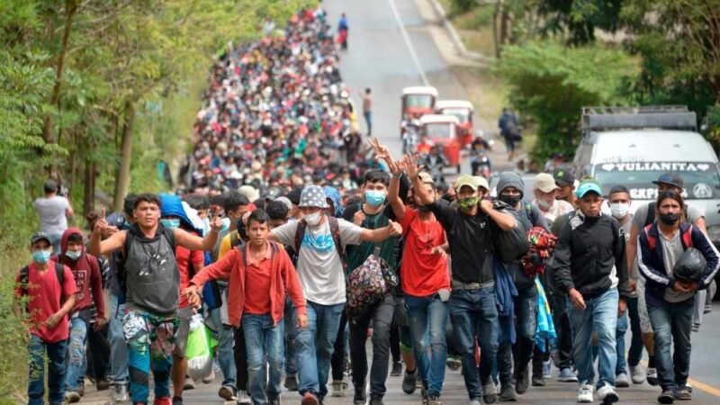 MÉXICO INTERCEPTA A 89 % MÁS MIGRANTES EN PRIMER TRIMESTRE DE 2022