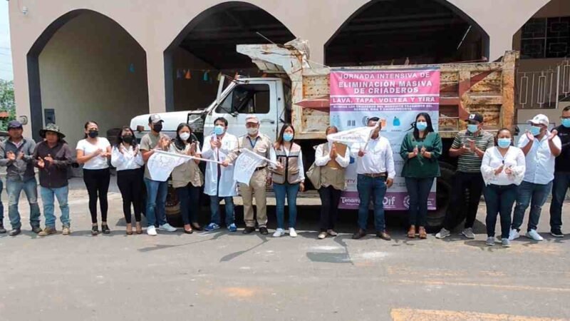 ACTIVAN CAMPAÑA CONTRA EL DENGUE EN TENAMPA