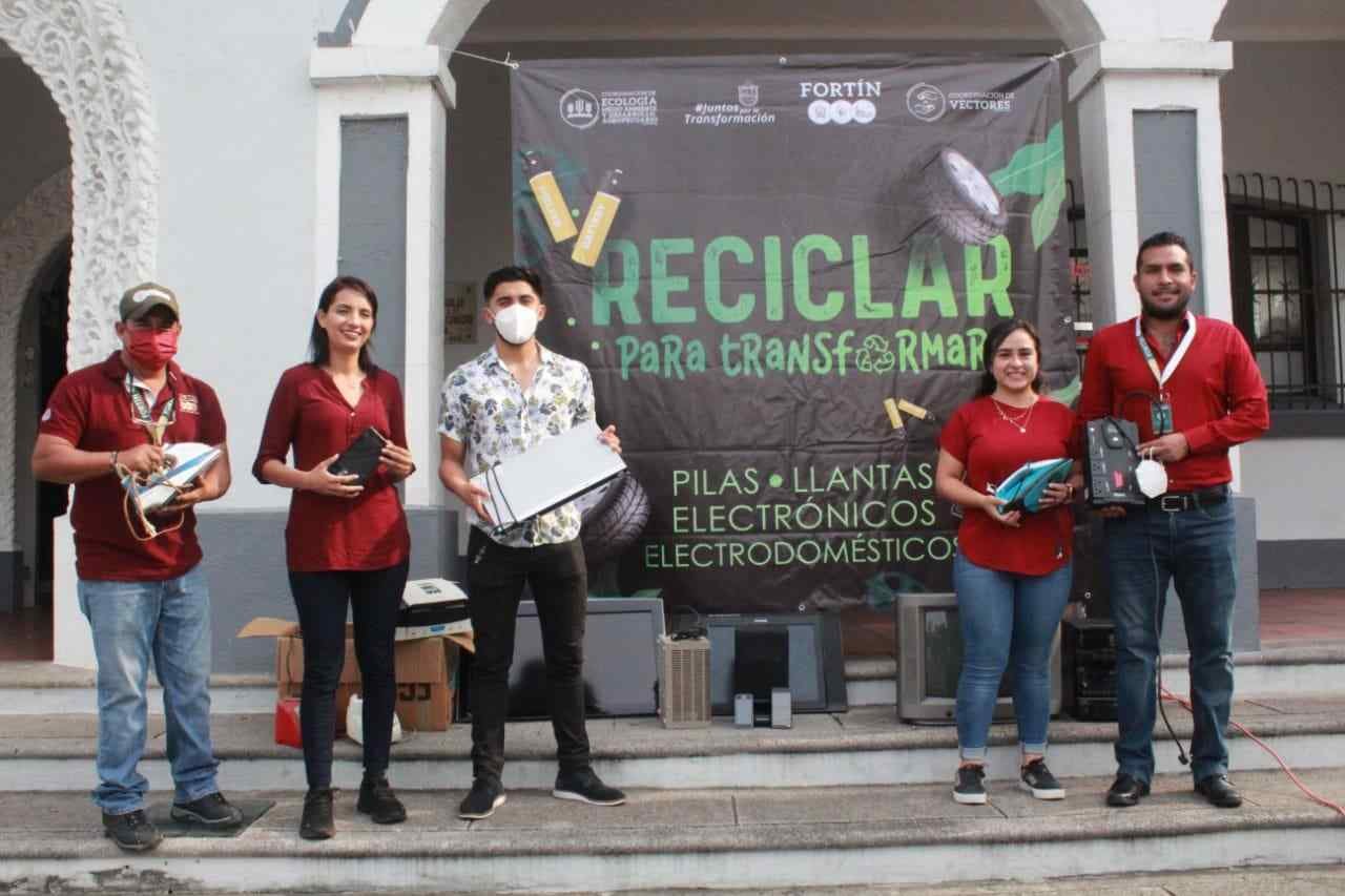 PONEN EN MARCHA CAMPAÑA DE RECICLAJE EN FORTÍN