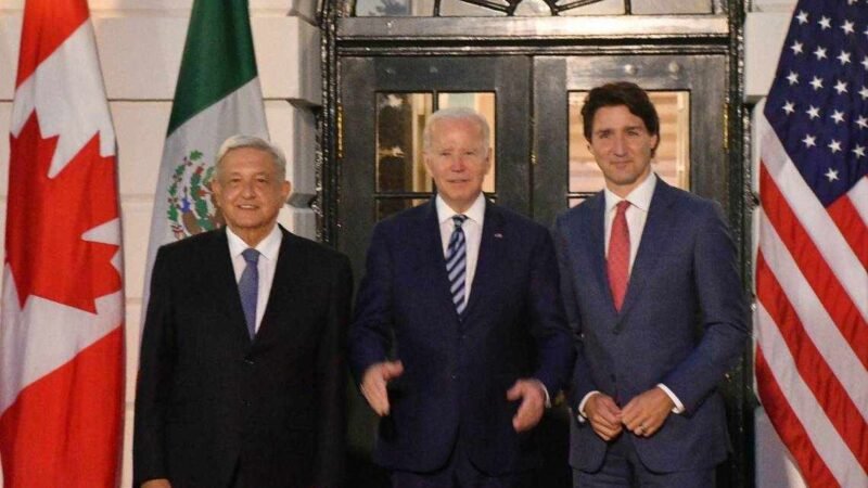 ALISTAN CUMBRE DE LOS LÍDERES DE AMÉRICA DEL NORTE EN CIUDAD DE MÉXICO