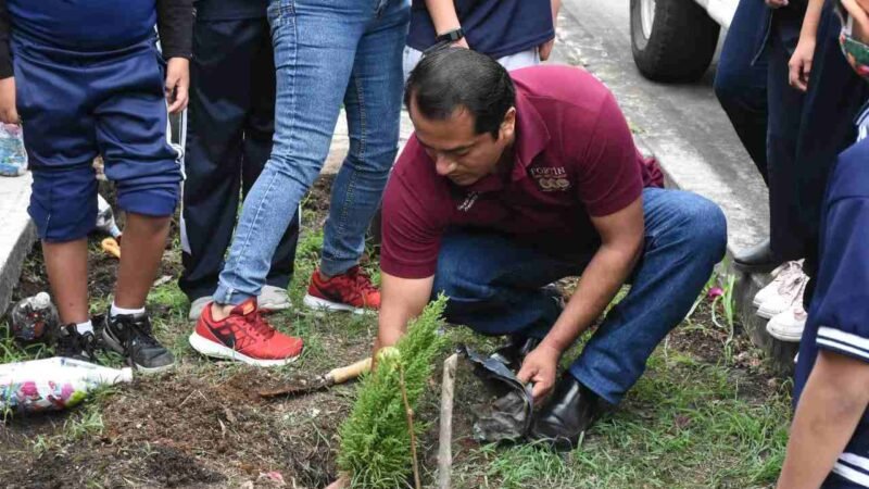 ARRANCA CAMPAÑA DE REFORESTACIÓN EN FORTÍN