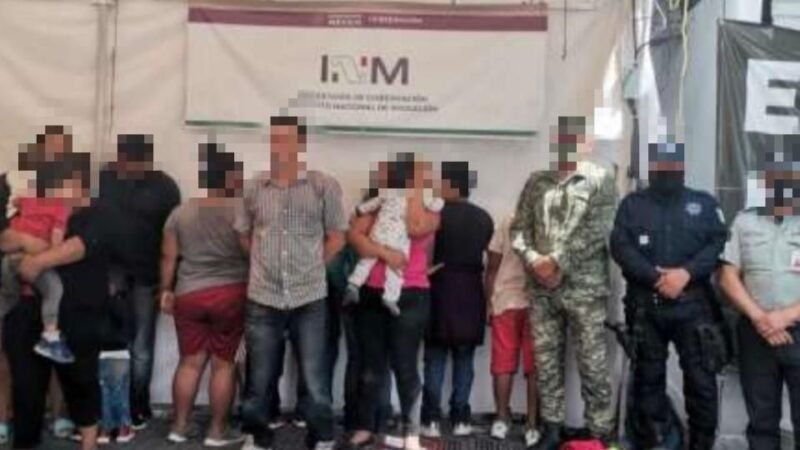 INTERVIENEN A 52 MIGRANTES