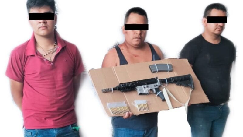 RESCATAN A SECUESTRADA; DETIENEN A 3