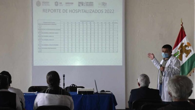 SE REÚNE COMITÉ DE VIGILANCIA EPIDEMIOLÓGICA