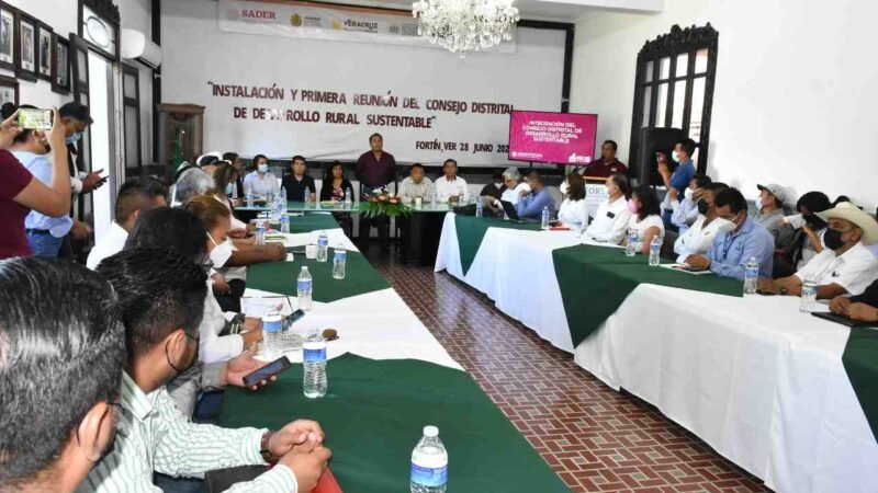 PARTICIPAN 30 MUNICIPIOS EN PRIMERA REUNIÓN DE CONSEJO DISTRITAL DE DESARROLLO RURAL SUSTENTABLE