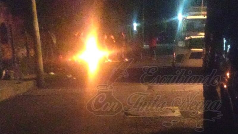CHAYOTEROS INTENTAN DESTRUIR CAJAS DE AGUA