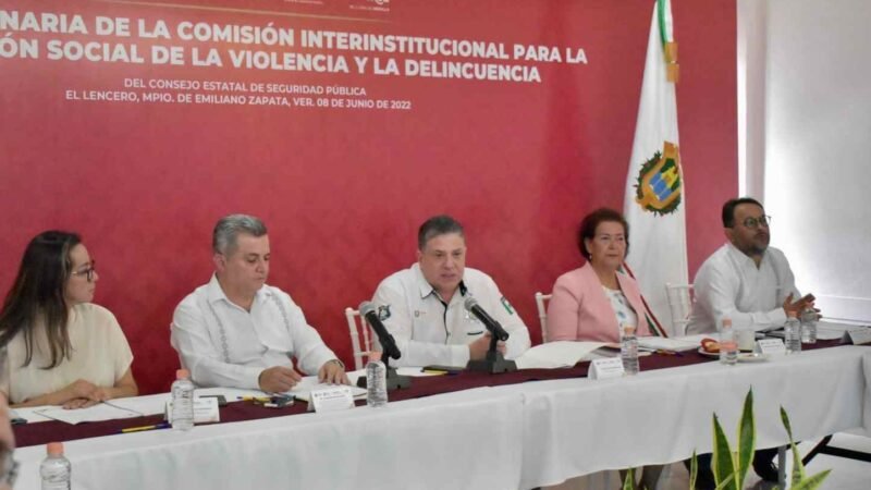 VERACRUZ CONTARÁ CON UNA LEY ESTATAL PARA LA PREVENCIÓN SOCIAL DE LA VIOLENCIA Y LA DELINCUENCIA