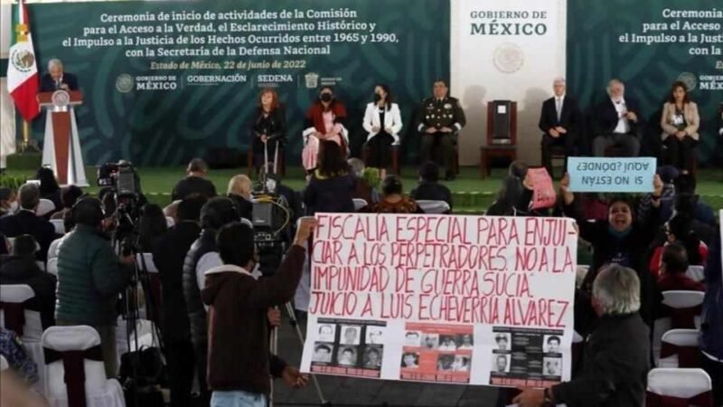GOBIERNO DE MÉXICO ABRE ARCHIVOS MILITARES PARA ESCLARECER HECHOS DE LA “GUERRA SUCIA”