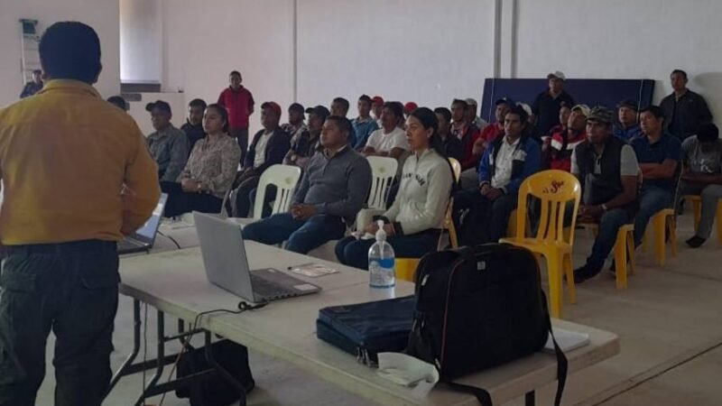 SE PREPARAN CONTRA INCENDIOS FORESTALES