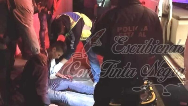 APUÑALAN A JOVEN EN COSCOMATEPEC