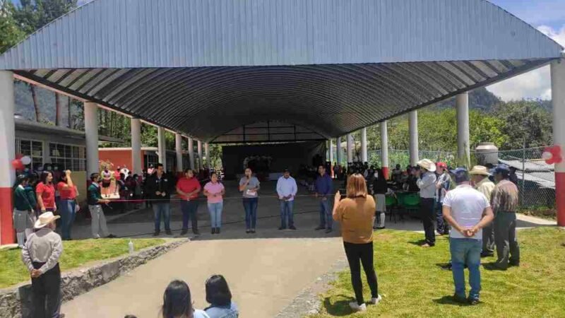 ENTREGA ALCALDESA PRIMERA OBRA DE SU ADMINISTRACIÓN