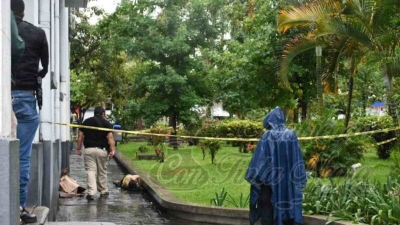 MUERE INDIGENTE AFUERA DEL PALACIO DE FORTÍN