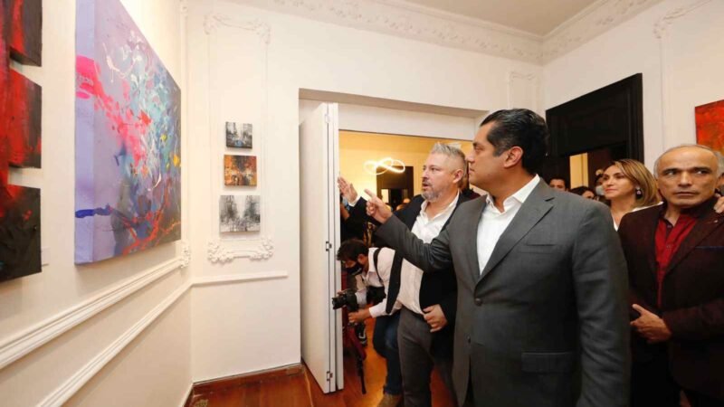INAUGURA SERGIO GUTIÉRREZ LUNA NUEVA EXPOSICIÓN DE SU PAISANO VERACRUZANO, PEDRO TRUEBA