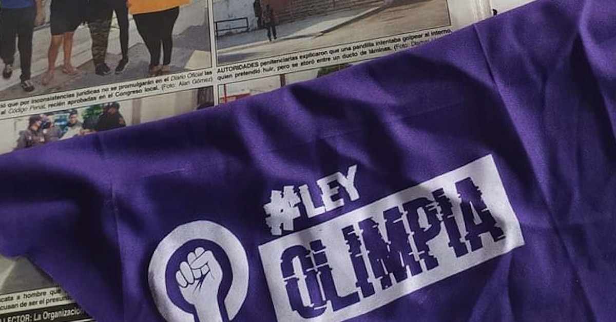 POR PRIMERA VEZ  LA ‘LEY OLIMPIA’ SE APLICA A FAVOR DE UN HOMBRE