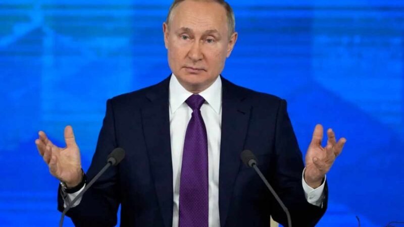 JEFE MILITAR BRITÁNICO DESMIENTE RUMORES SOBRE SALUD DE PUTIN