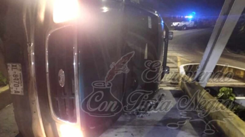 SE ACCIDENTA PAREJA DE COSCO EN LAS COMPRAS