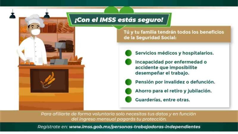 INVITA IMSS A TRABAJADORES INDEPENDIENTES A AFILIARSE