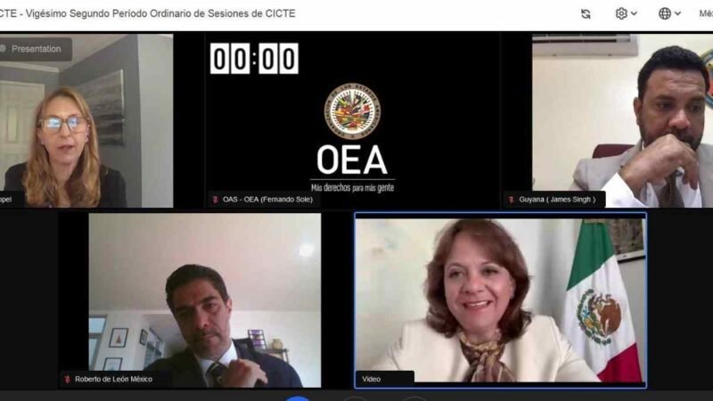 MÉXICO ASUME PRESIDENCIA DEL COMITÉ CONTRA TERRORISMO DE LA OEA