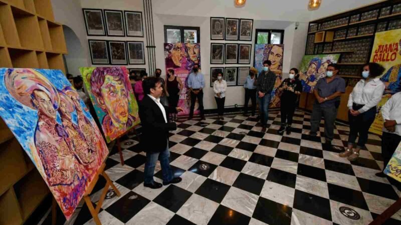 RECUERDAN CON EXPOSICIÓN PICTÓRICA ÉPOCA DORADA DEL CINE MEXICANO EN NOCHE DE MUSEOS